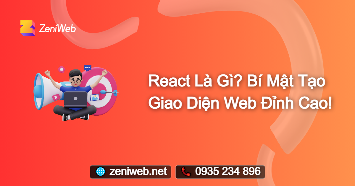 React Là Gì? Bí Mật Tạo Giao Diện Web Đỉnh Cao!